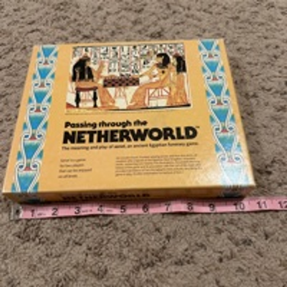 Vintage Kirk Game Company Board Game Egyptian Passing through the Netherworld